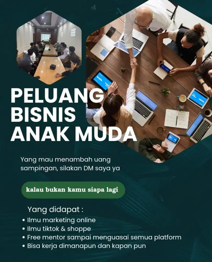 DI BUKA PELUANG USAHA BISNIS NETWORK MARKETING