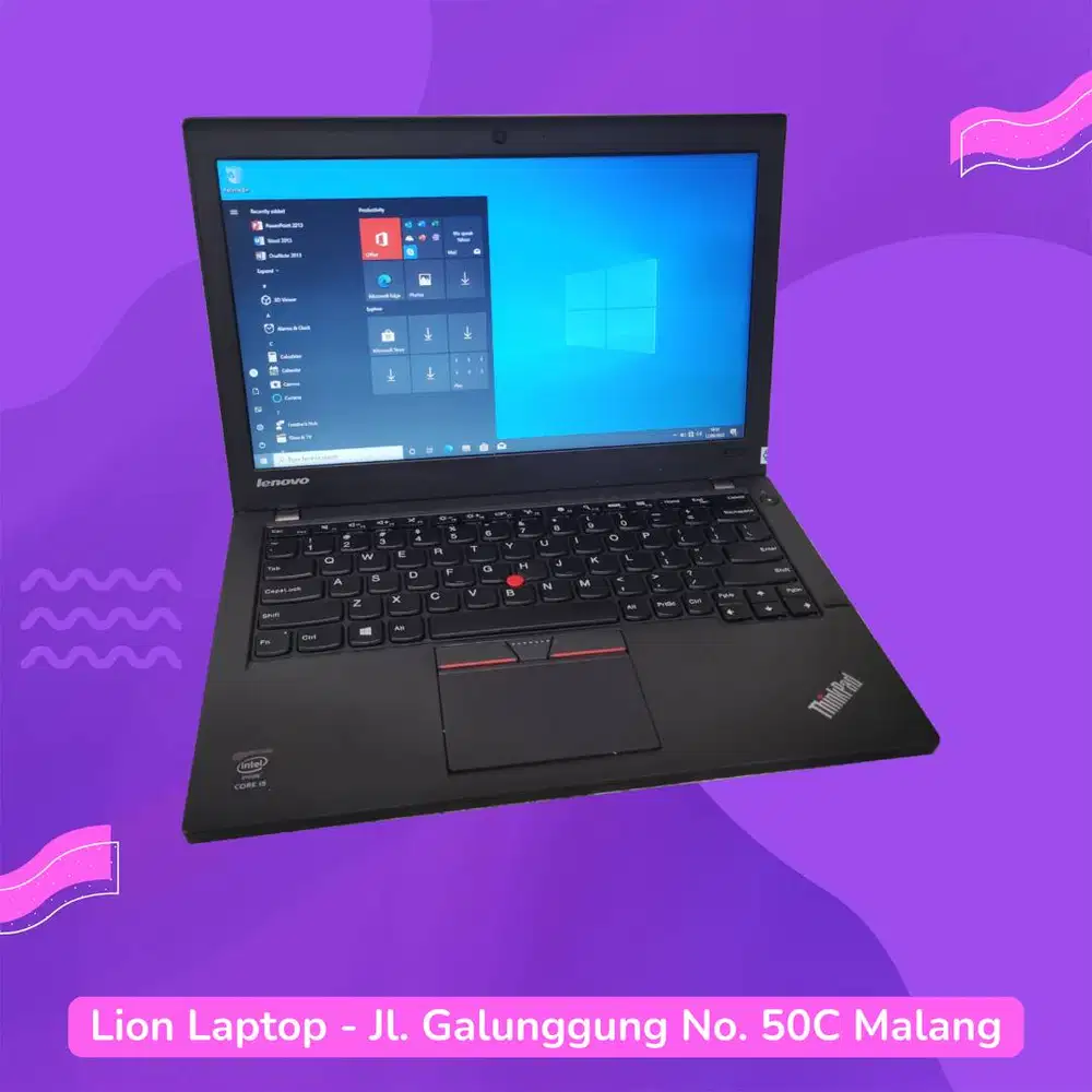 RAM 8GB SSD 256GB Core i5 Lenovo Thinkpad X250 [21|10]