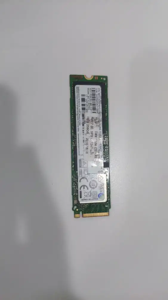 SSD NVME Samsung 256gb
