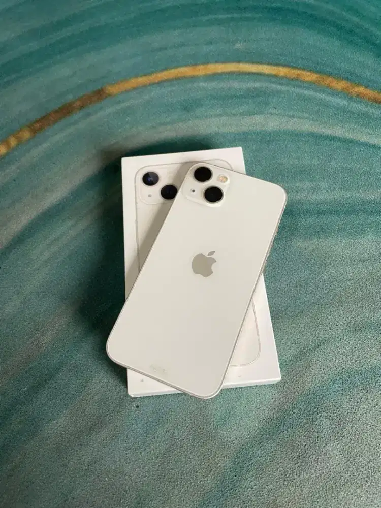 IPhone 13 128 gb ibox White Garansi on