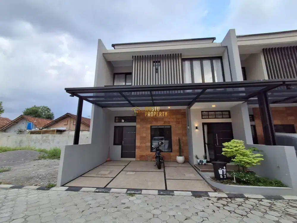 RUMAH MEWAH FULLY FURNISH, DALAM CLUSTER ONE GATE, DEKAT CANDI SAMBISARI