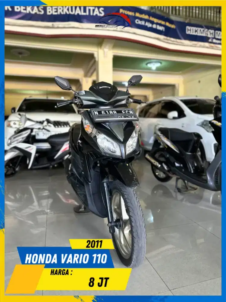HONDA VARIO 110 2011 GASSKEUN BOSSKU HIKMAH MOTOR KEPUH MALANG