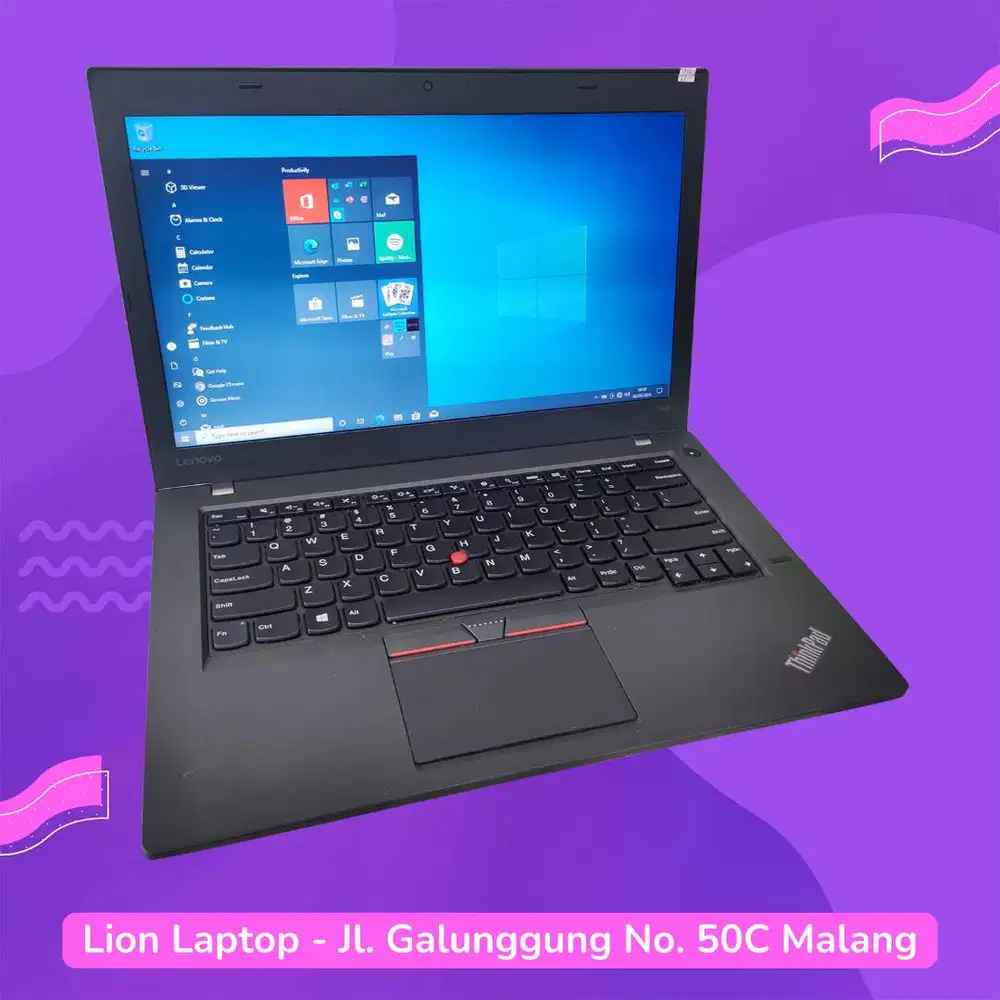 RAM 8GB Core i5 SSD 256GB Lenovo Thinkpad T460 [21|10]