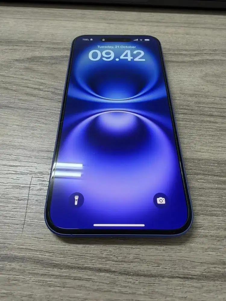 IPHONE 16 plus AQUAMARINE 256 gb LIKE NEW MASIH GARANSI RESMI