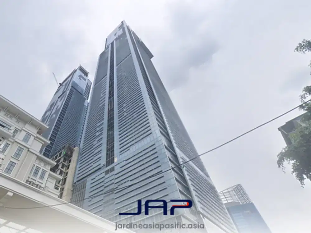Sewa Kantor Autograph Tower 385 M2 Bare di Thamrin Dekat Akses MRT dan KRL