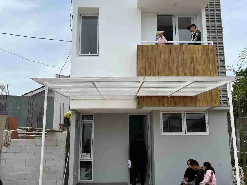 Town house scandinavian 2 Lantai sawangan Depok Harga promo 399 Juta