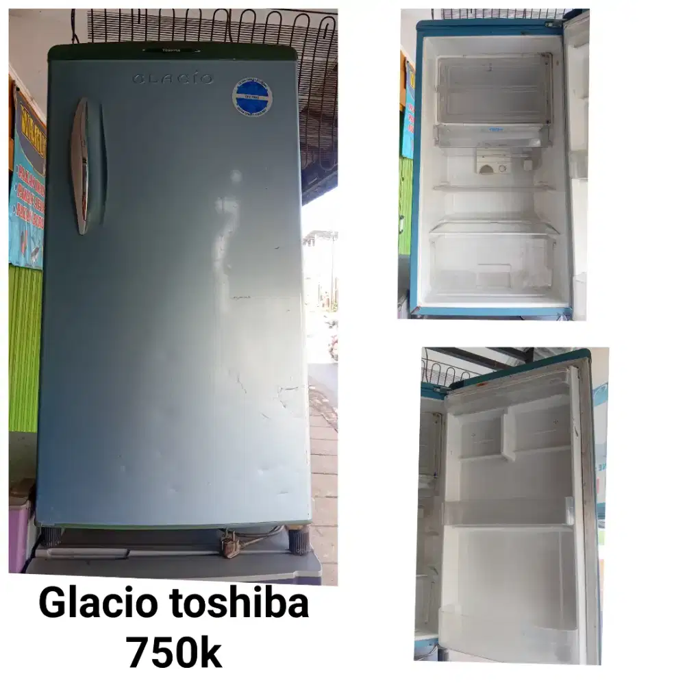 Kulkas TOSHIBA bekas bergaransi
