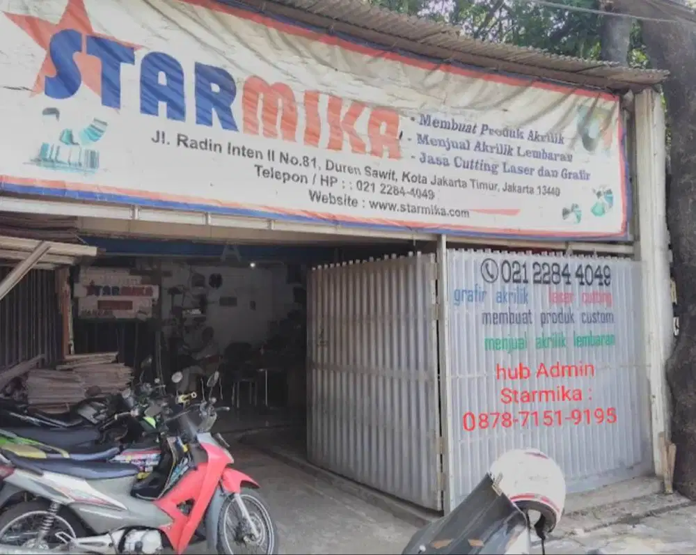 AKRILIK CUSTOM BERKUALITAS