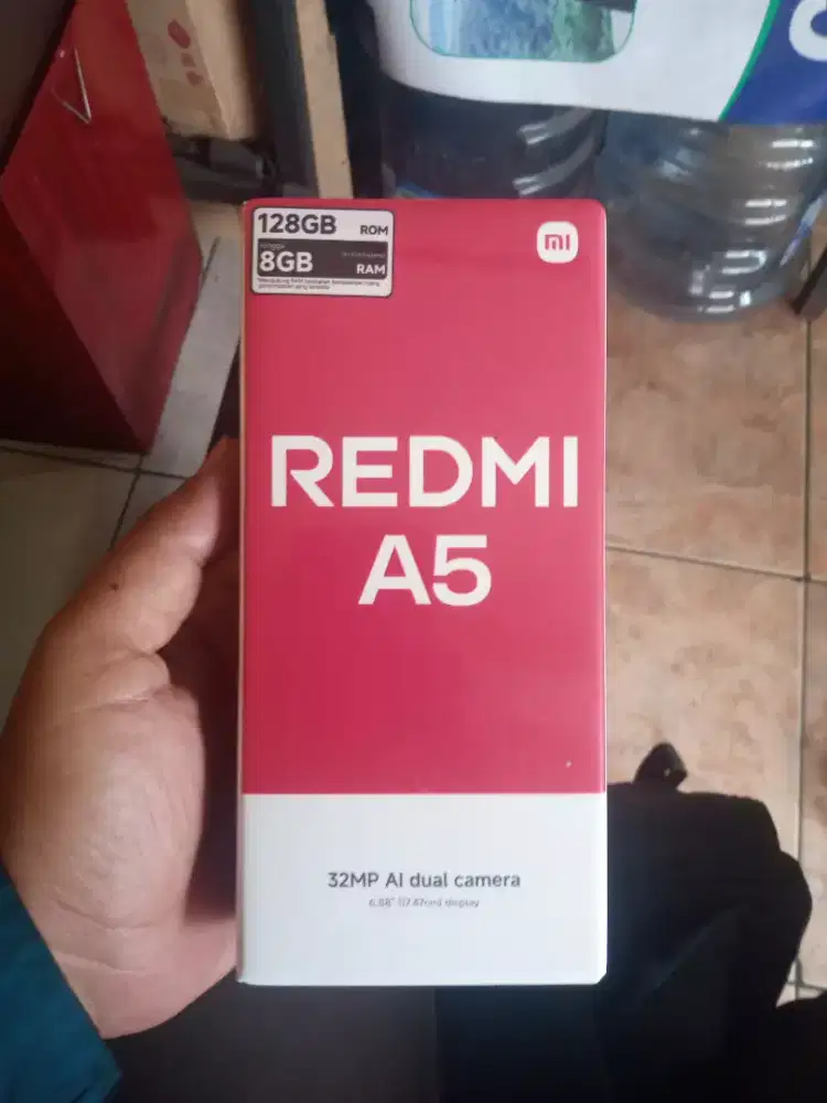Jual handpone masih segel xiomi redmi A5 ram 4+4/128