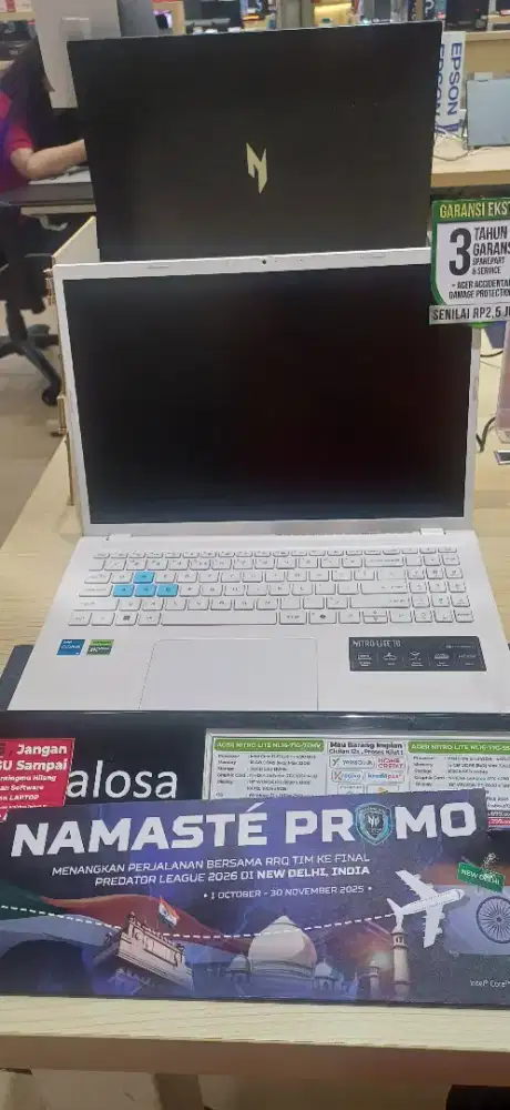 ACER NITRO LITE NL16 pembelian laptop dapatkan undian brhadiah menarik