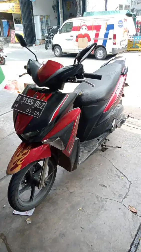 soul gt 125 led 2016 blue core motor mulus bagus orisinil