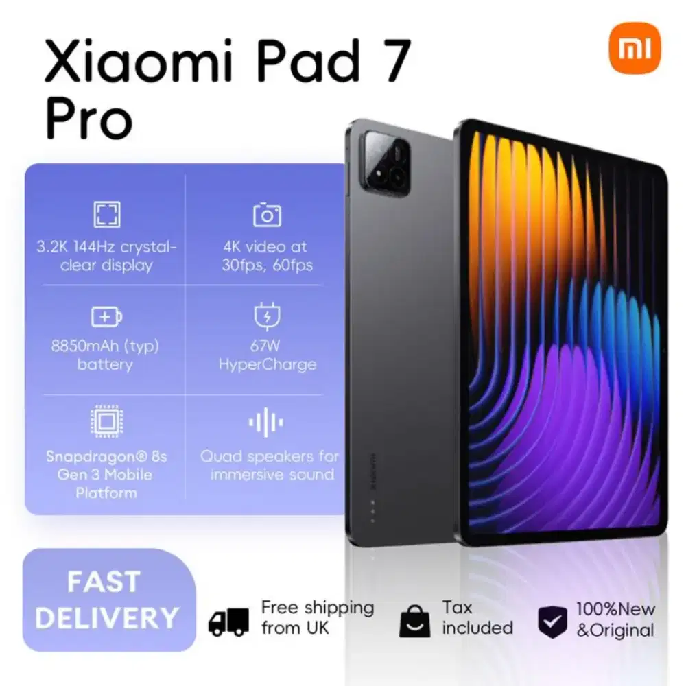 XIAOMI PAD 7 Pro 12/512gb