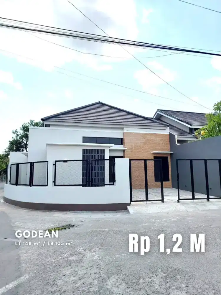 Dijual Rumah Hook Baru dekat Jalan Godean Km 8