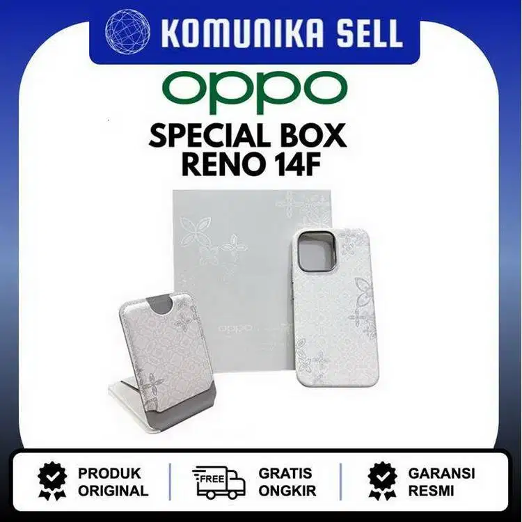 Phone Case dan Card Holder Batik Oppo Reno14 F dan Reno14 Original