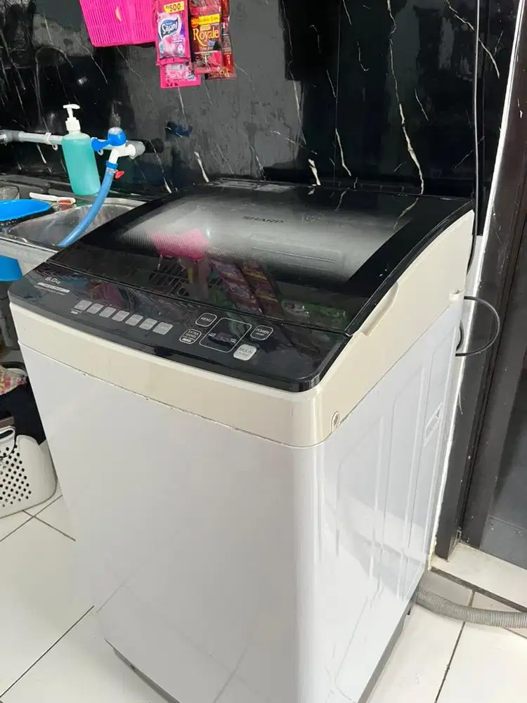 Mesin cuci Sharp 1 tabung 9 Kg
