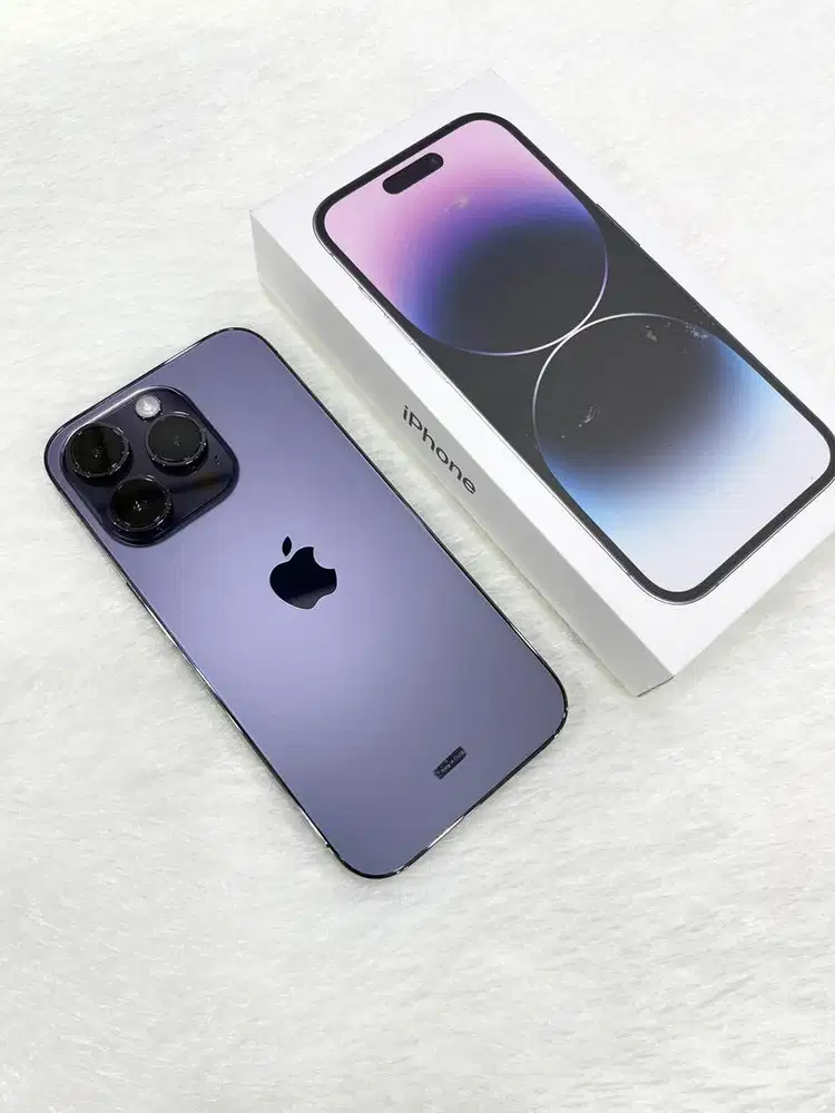Iphone 14 pro 128gb deep purple, reami iBox (like new)