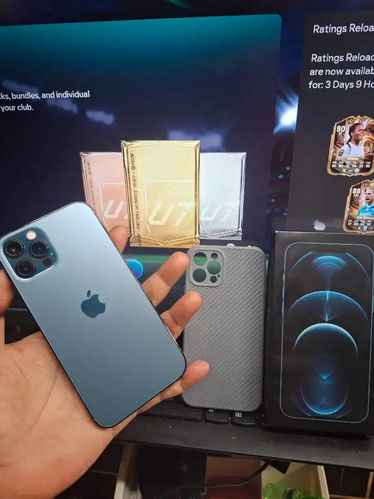 iPhone 12 Pro 128Gb Mulus Normal Bisa Tuker Tambah