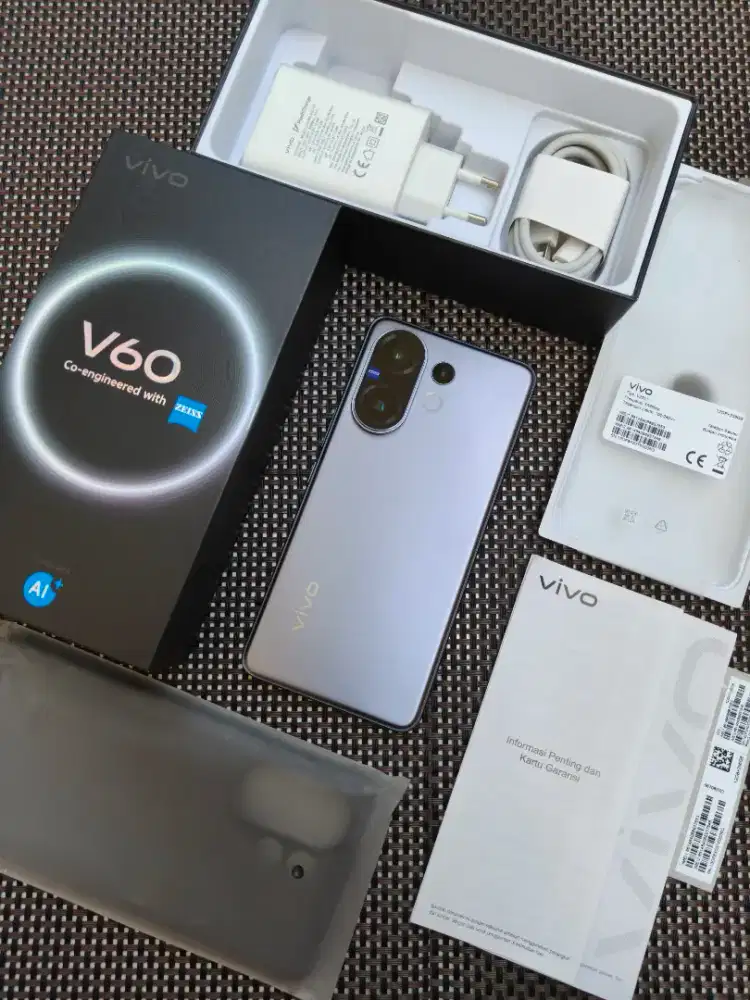 Vivo V60 5G 12/256GB Fullset Garansi Panjang