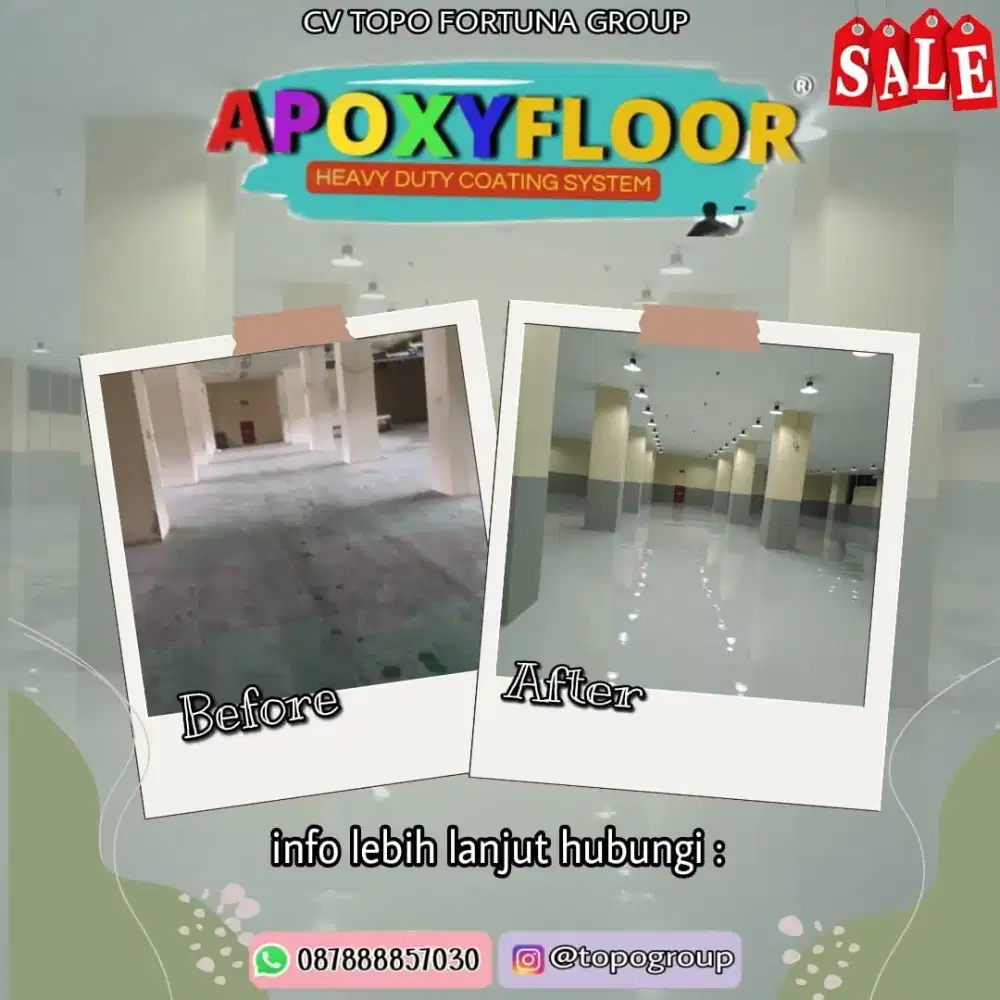 Jasa Pengecatan Epoxy Lantai Pulo Gadung