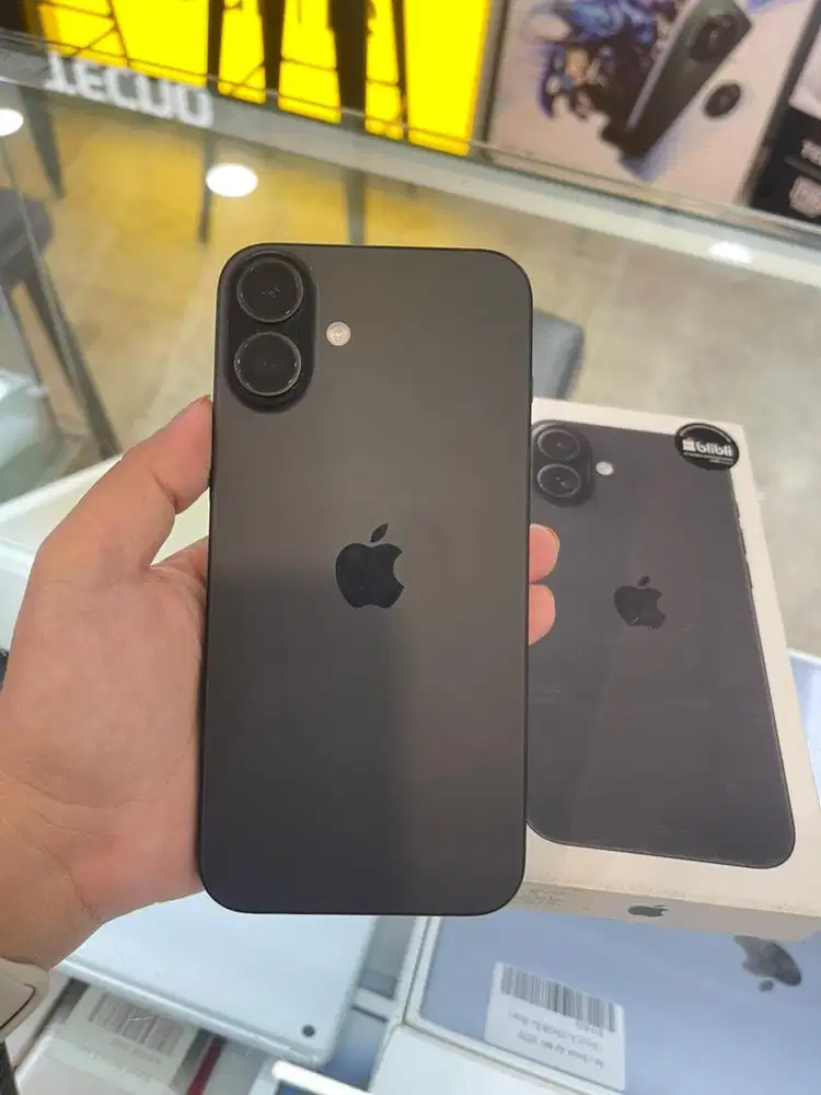 Iphone 16plus 512 Black Ibox On juli 2026 fullset bh100%