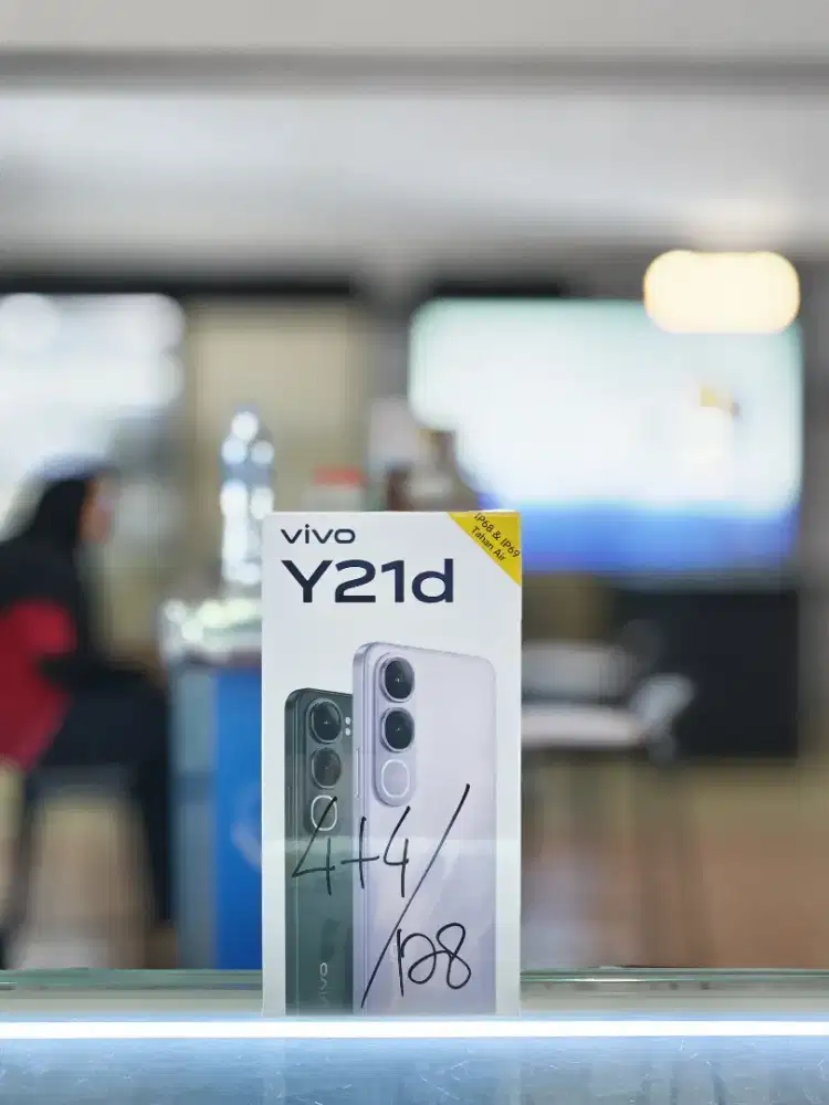 Vivo Y21D 4+4/128 new seri