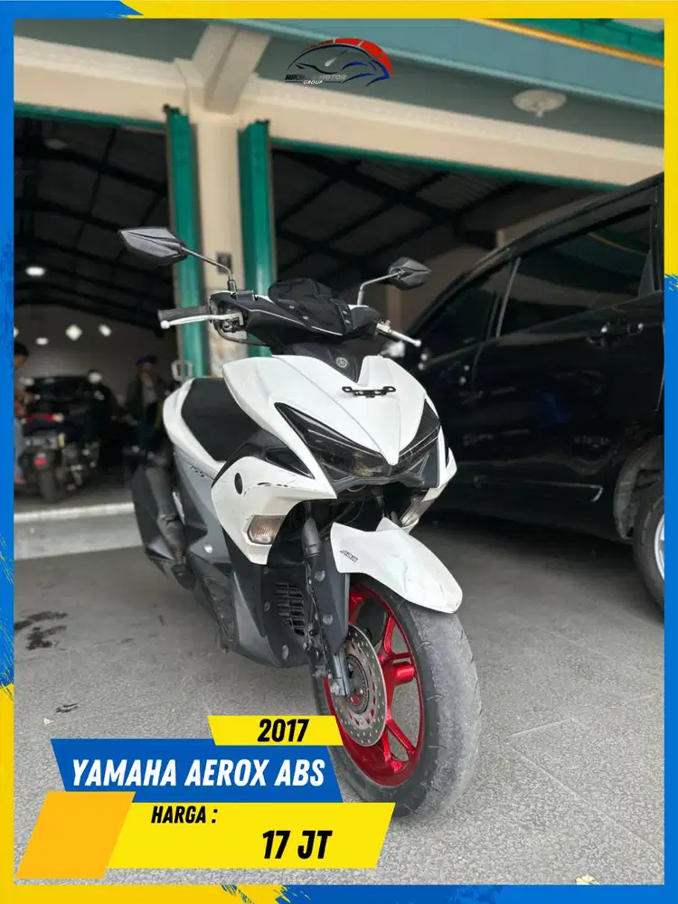 YAMAHA AEROX ABS 2017 MESIN DIJAMIN AMAN HIKMAH MOTOR KEPUH