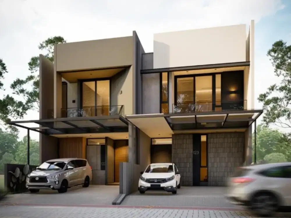 Dijual rumah Baru Gress Pondok Tjandra Duku 2 lantai