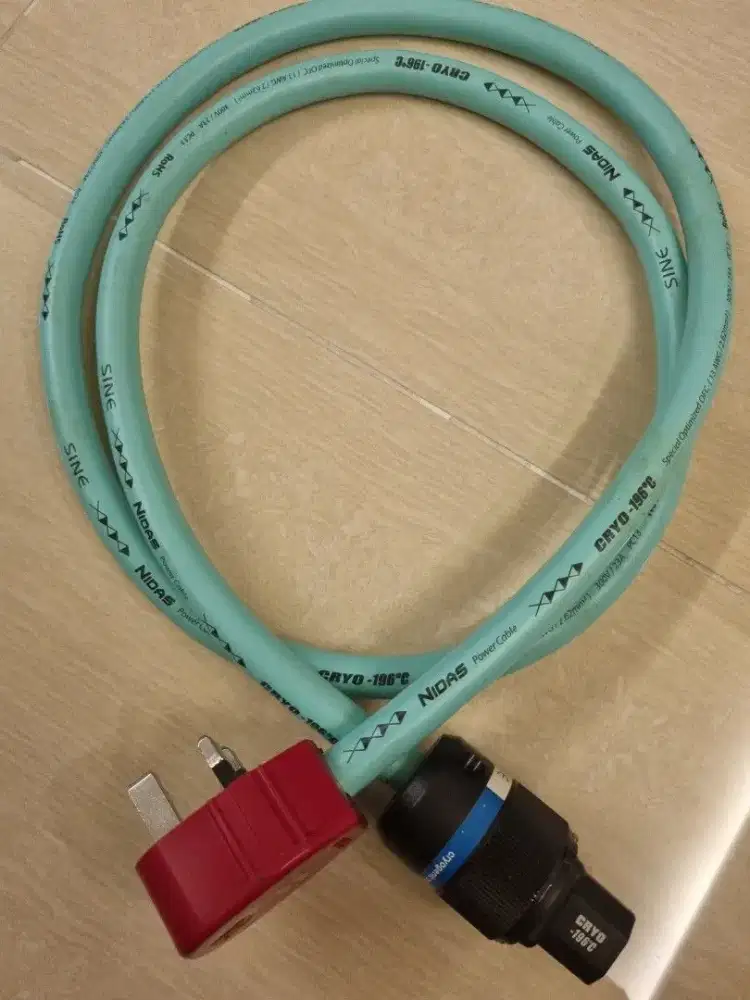 SINE Nidas Cryo power cord kabel cable 1.5m