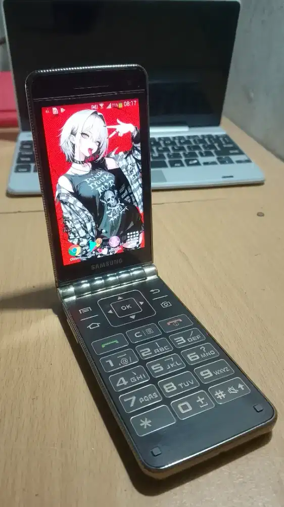 Android Flip Samsung Galaxy Golden