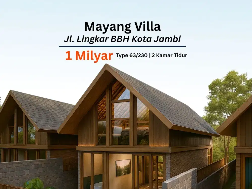 Vila Siap Bangun Mayang Mangurai