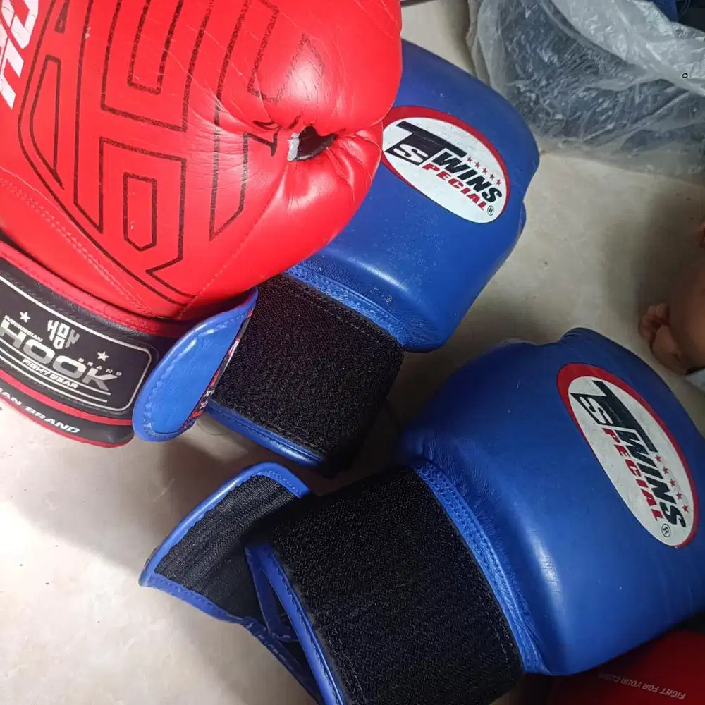 Glove Boxing Twins Spesial 14oz+Hook Glove 14oz