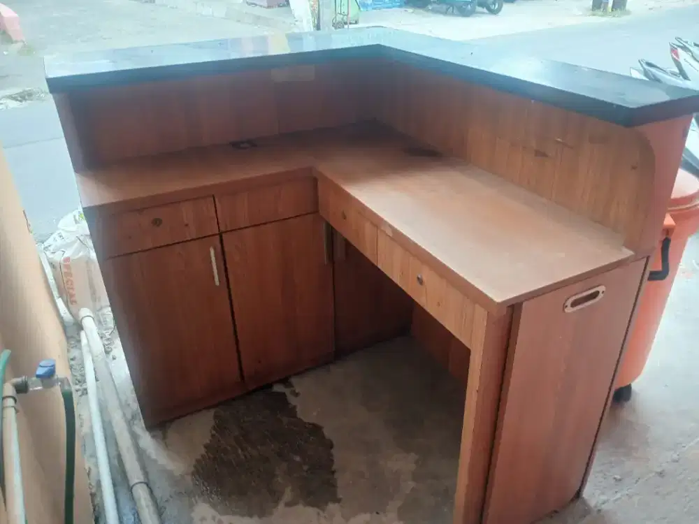 Jual meja bar kasir