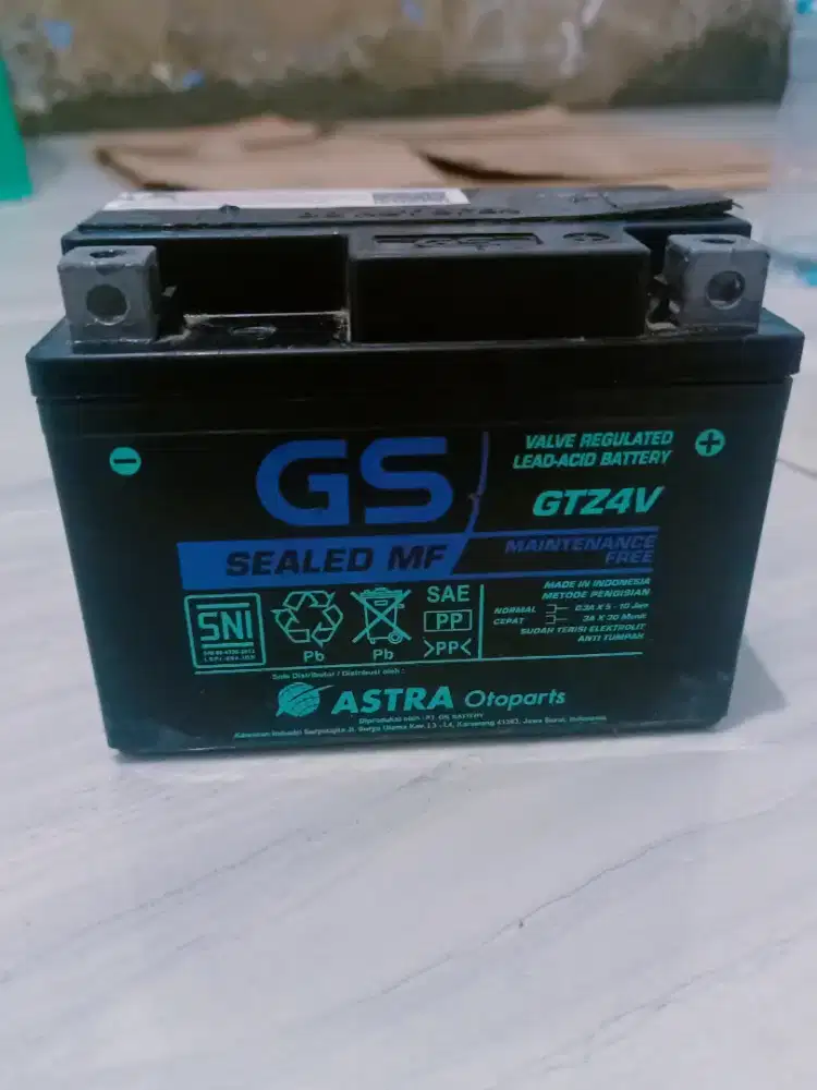 Aki kering Original GS Astra