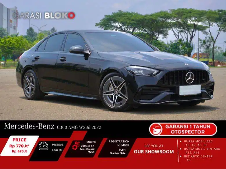 Mercedes Benz C300  W206 AMG M254 EQ-Boost 2022