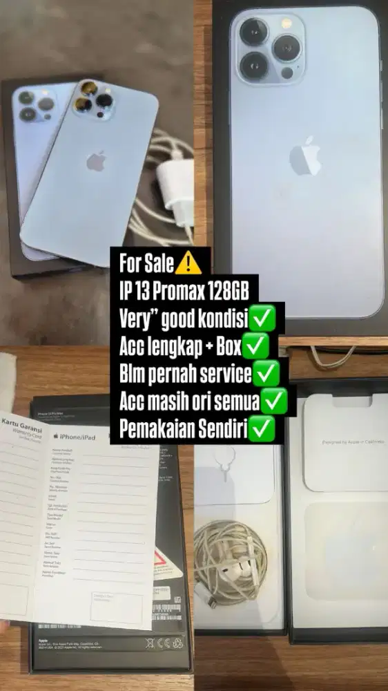 Iphone 13 Promax 128
