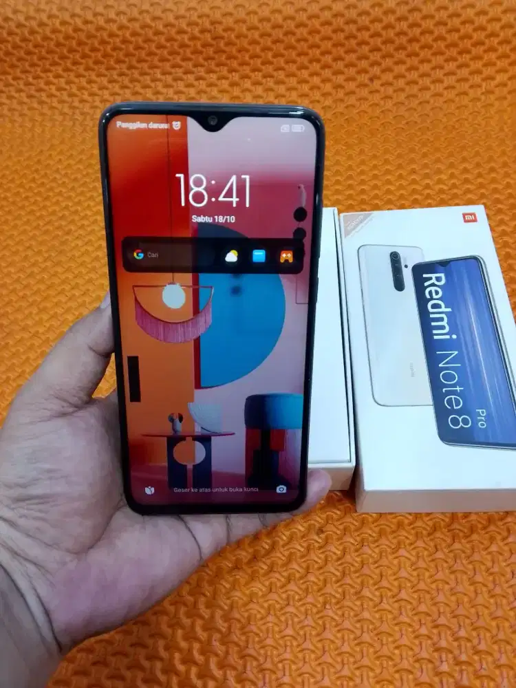 Redmi note 8 pro 6/64gb fullset ori