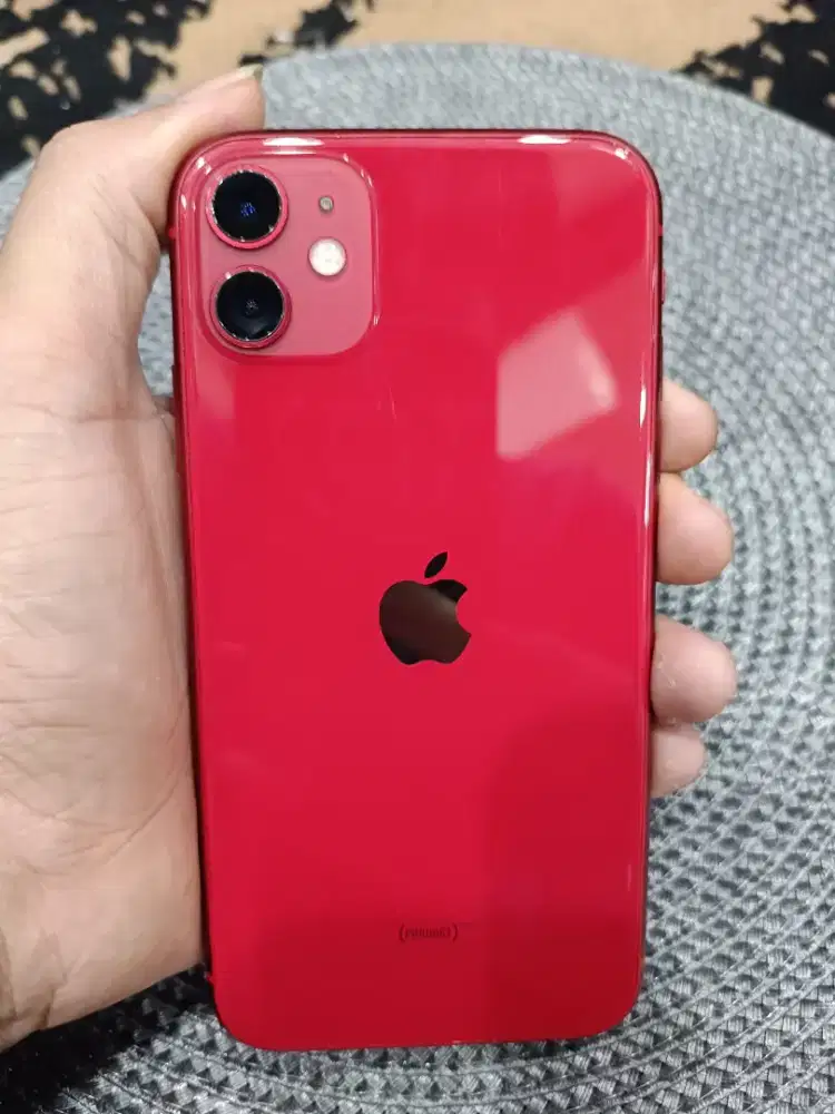 iPhone 11 inter merah 64gb hp casan aja