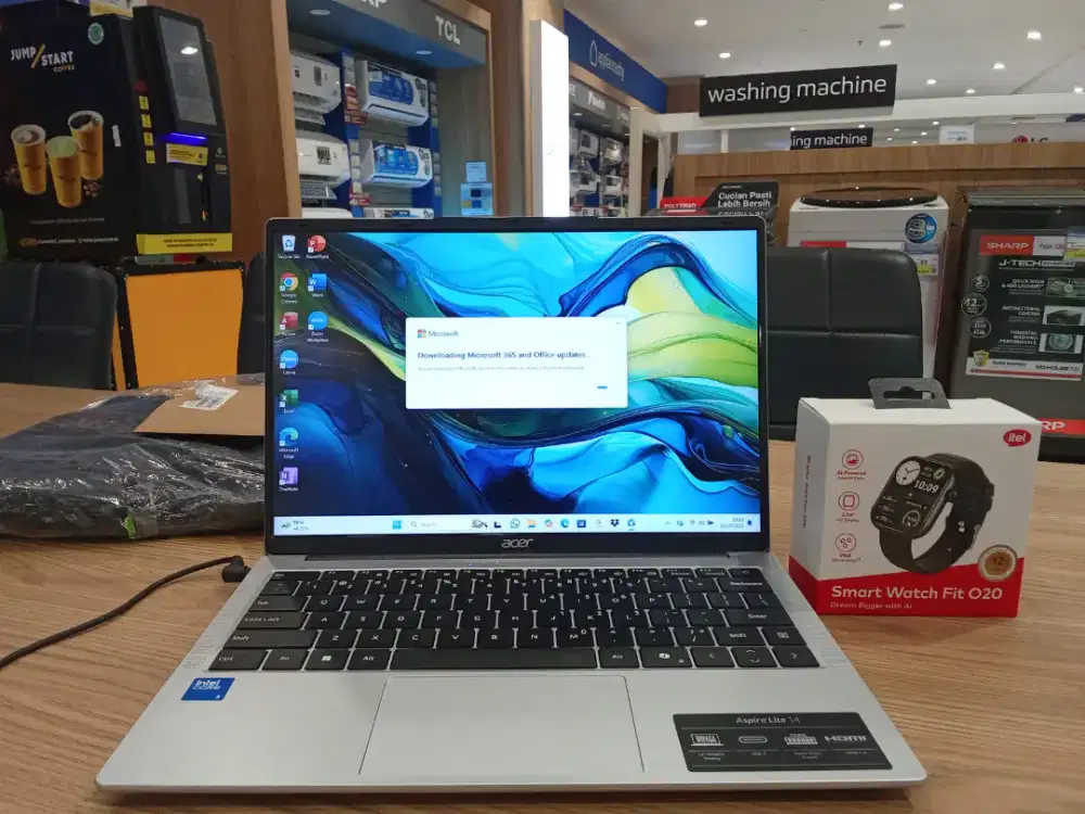 Acer Aspire Lite14 Intel Core 3 Ram 16GB SSD 512GB Free Smartwatch/Tws