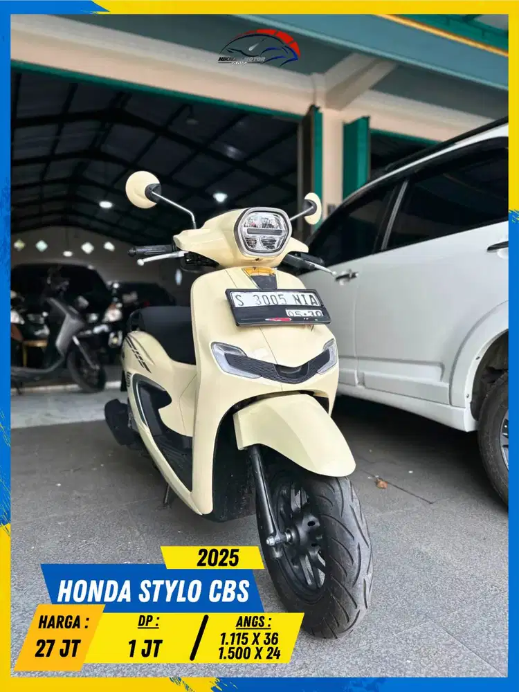 HONDA STYLO 2025 LIKE NEW MASZEHH HIKMAH MOTOR KEPUH