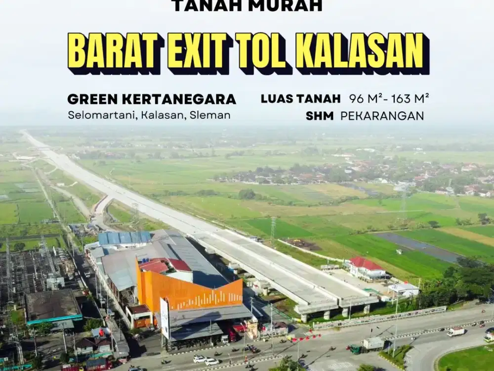 Tanah untuk hunian Timur Jalan Raya Ngemplak, mulai dari 1 jutaan