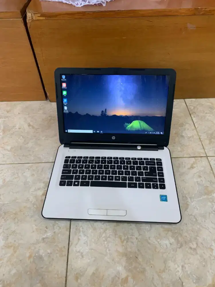 Laptop hp ram 4 hdd 500 normal siap pakai