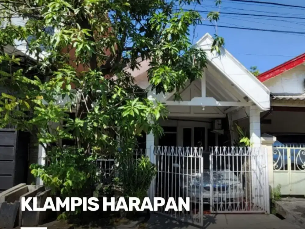 Rumah Klampis Harapan STRATEGIS