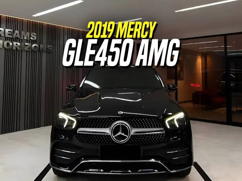 Mercedes Benz GLE450 AMG 2020 NIK 2019 Black Hitam Mercy GLE 450