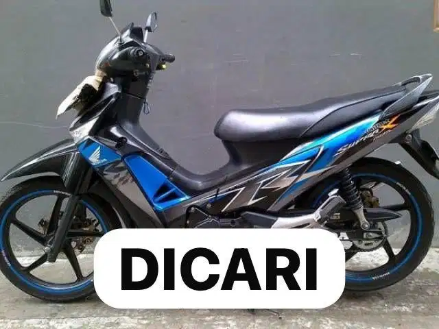 Di Cari Supra X 125 Double Disk DD Tahun 2008 Ke Atas Karbu Supra 2010