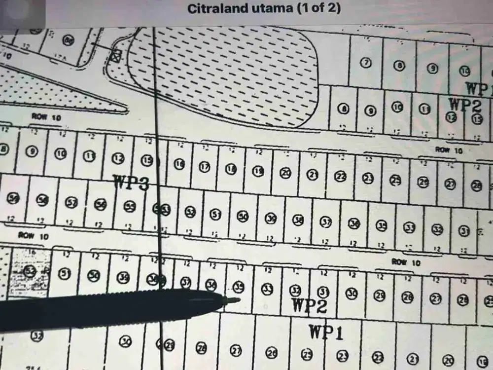 Dijual Tanah Siap Bangun di Citraland Waterfront Surabaya Barat daerah Kost kosan