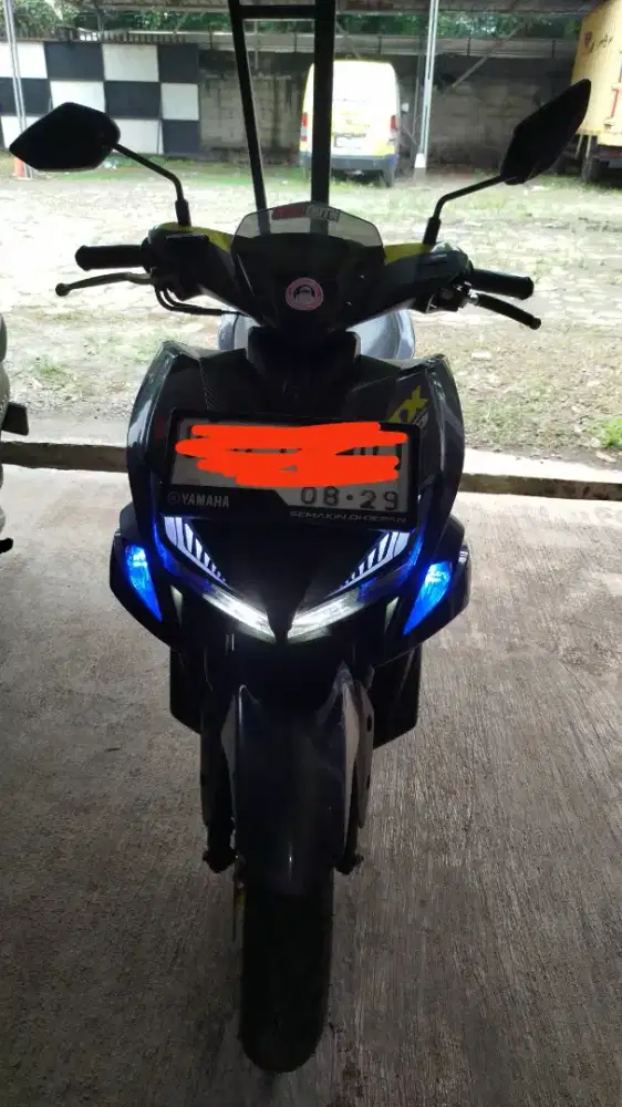Aerox 155 2019 abu abu kuning