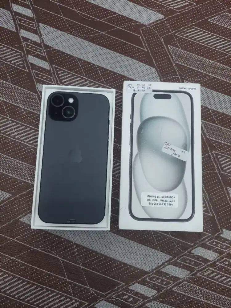 iphone 15 128 ibox unit di ganti baru