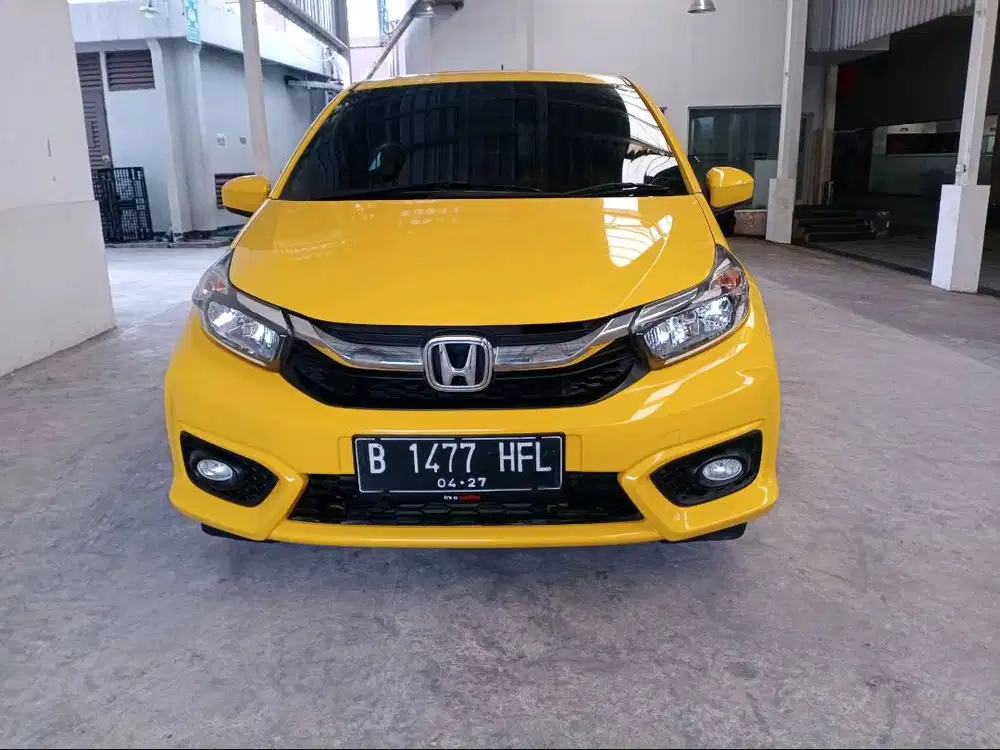 Honda Brio E Satya AT 2022 Kuning PREMIUM B1477HFL