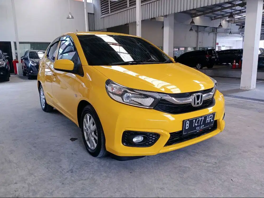 Honda Brio E Satya AT 2022 Kuning PREMIUM B1477HFL