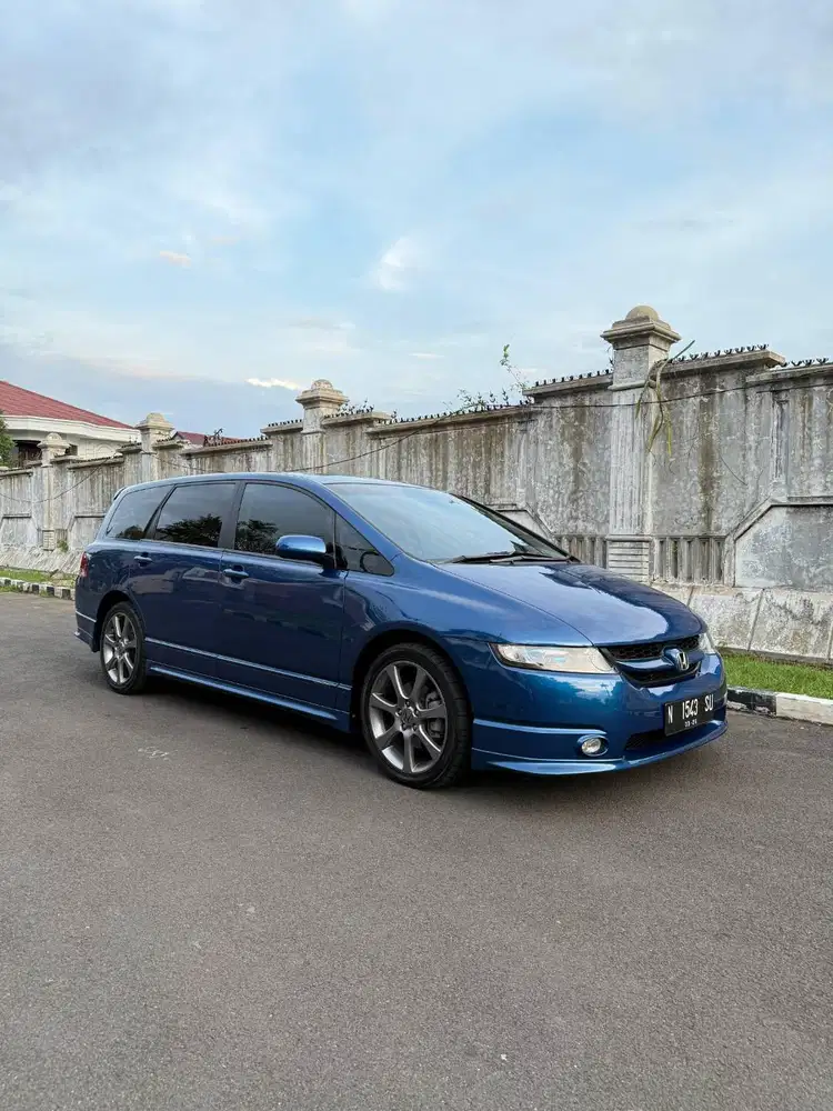Honda Odyssey RB1 Pre facelift 2006 2005 Blue Biru 2007 Jual Cepat BU